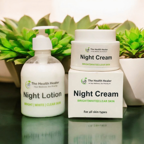 (pack Of 2) Anti Aging Night Cream & Night Lotion Deal