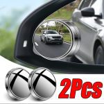 2 Pcs Car Round Mirror