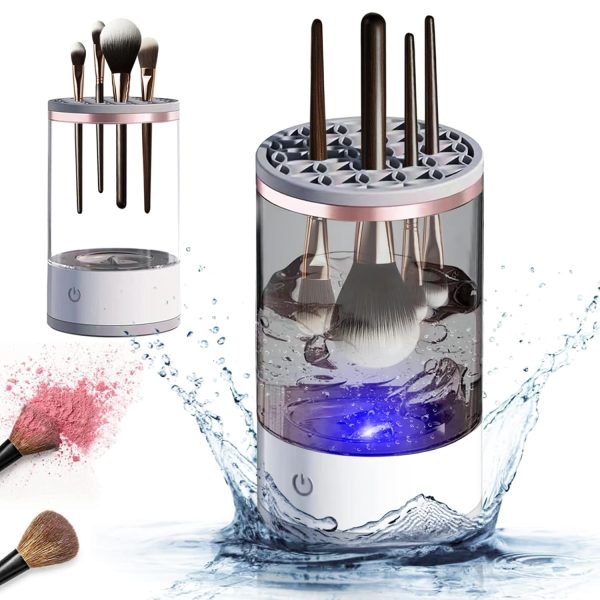 Portable Electric Makeup Brush Cleaner Machine Usb Make Up Brush Cleaner Machine - Image 2