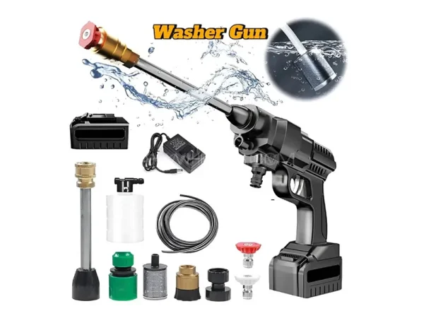 Car wash spray gun high pressure 48V + Free Vacuum Car Cleaner