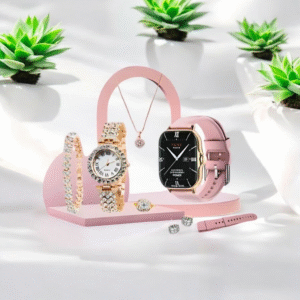 A58 Plus 6 In 1 – Smartwatch For Women | Best Quality Smart Watch For Girls | Perfect For Gift