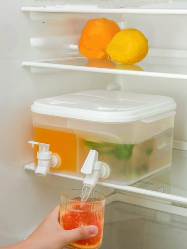 3.5 Litre Cold Kettle With Tap Fridge And Chilled Drink Jug Dispenser - Image 2