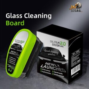 Oil Film Brush 2.0 – Clear Vision Windshield Cleaner (🌧️ Rain-Repelling Coating Inside!)