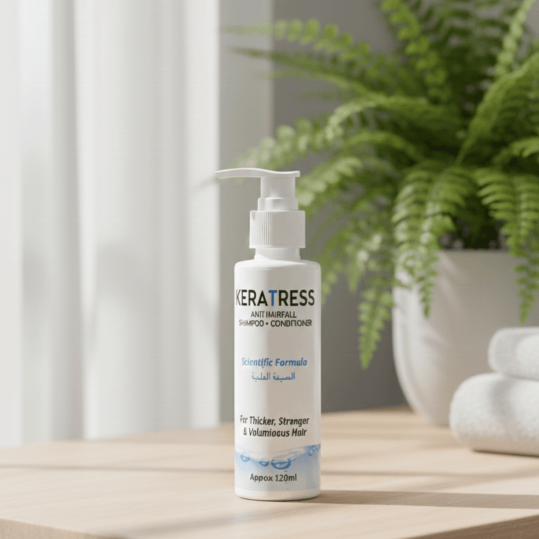 Keratress Anti Hairfall Shampoo & Conditioner 🌿💧💆♀️✨ – 120ml