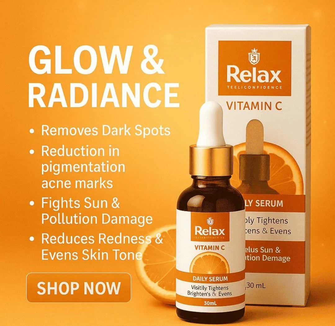 Relax Vitamin C Daily Glow Serum (30ml) - Image 2